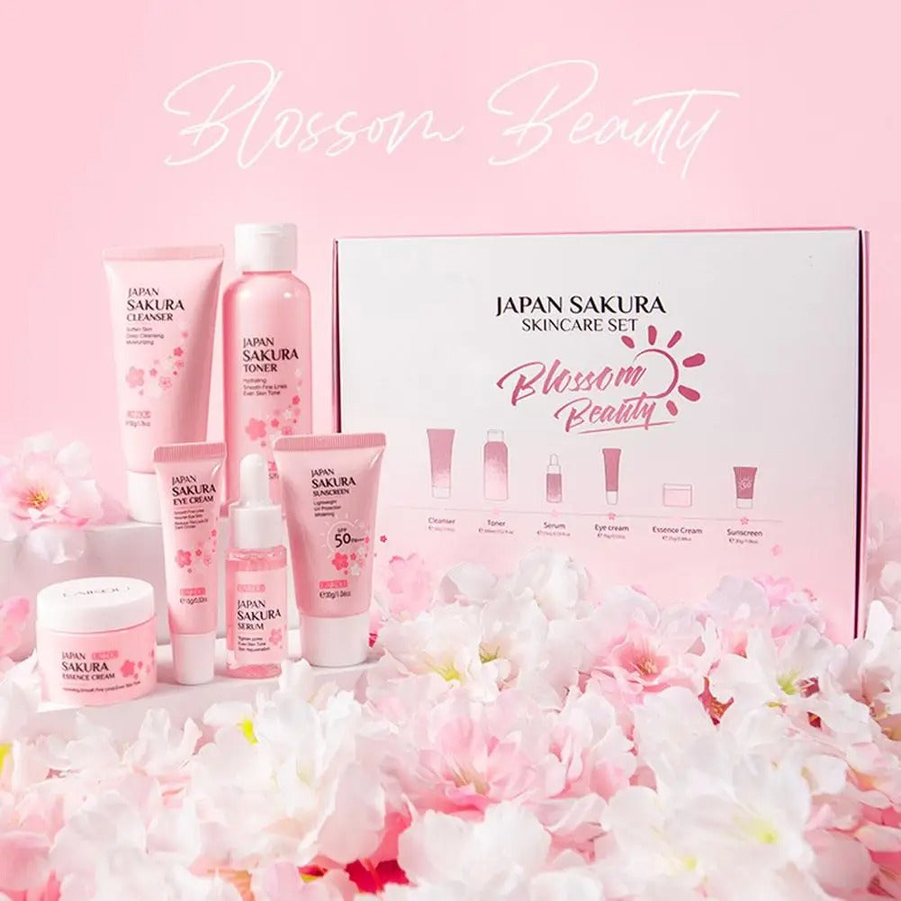 Sakura Glow Ritual – 6-Piece Skincare Set