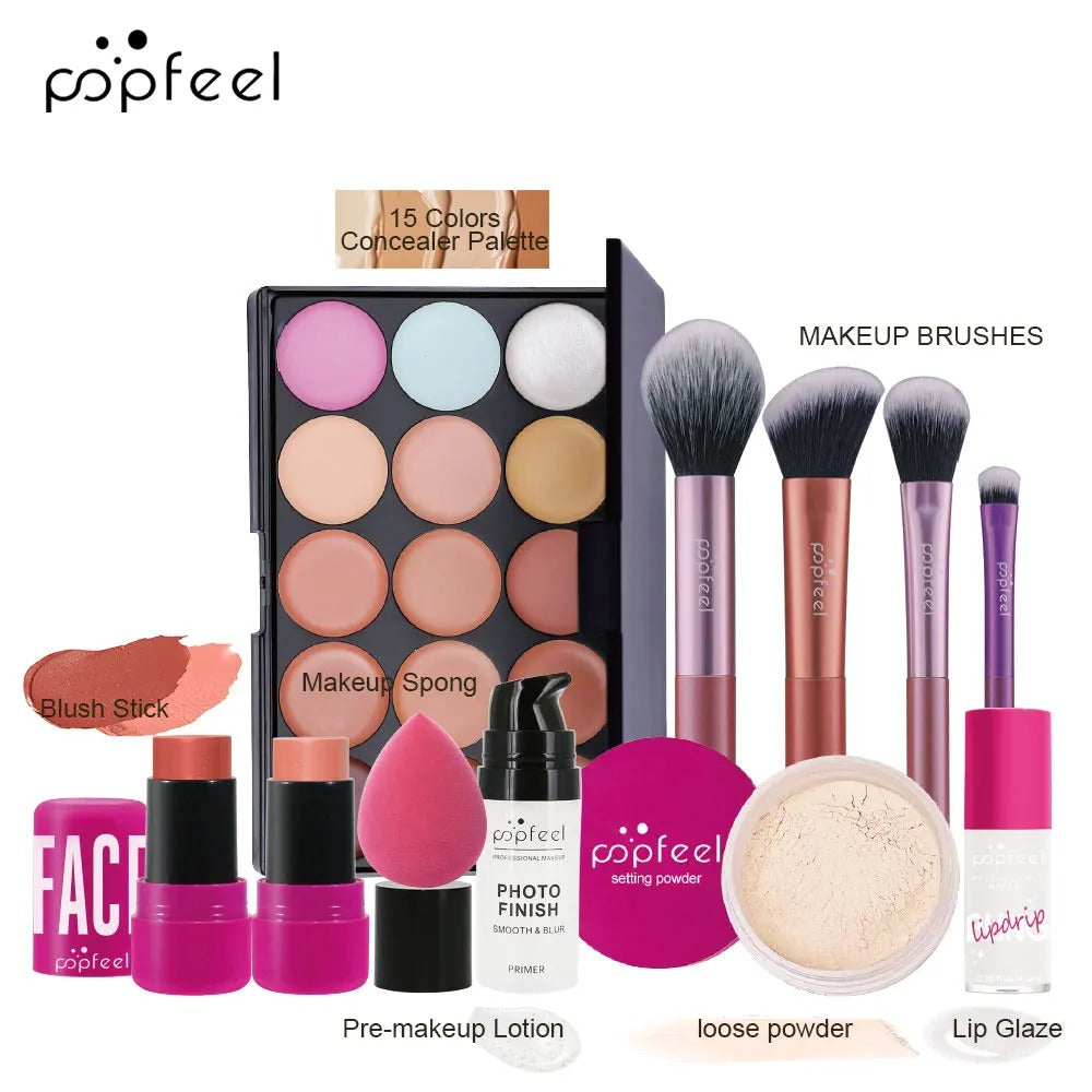 POPFEEL Makeup Kit – All-in-One Beauty Set for Her