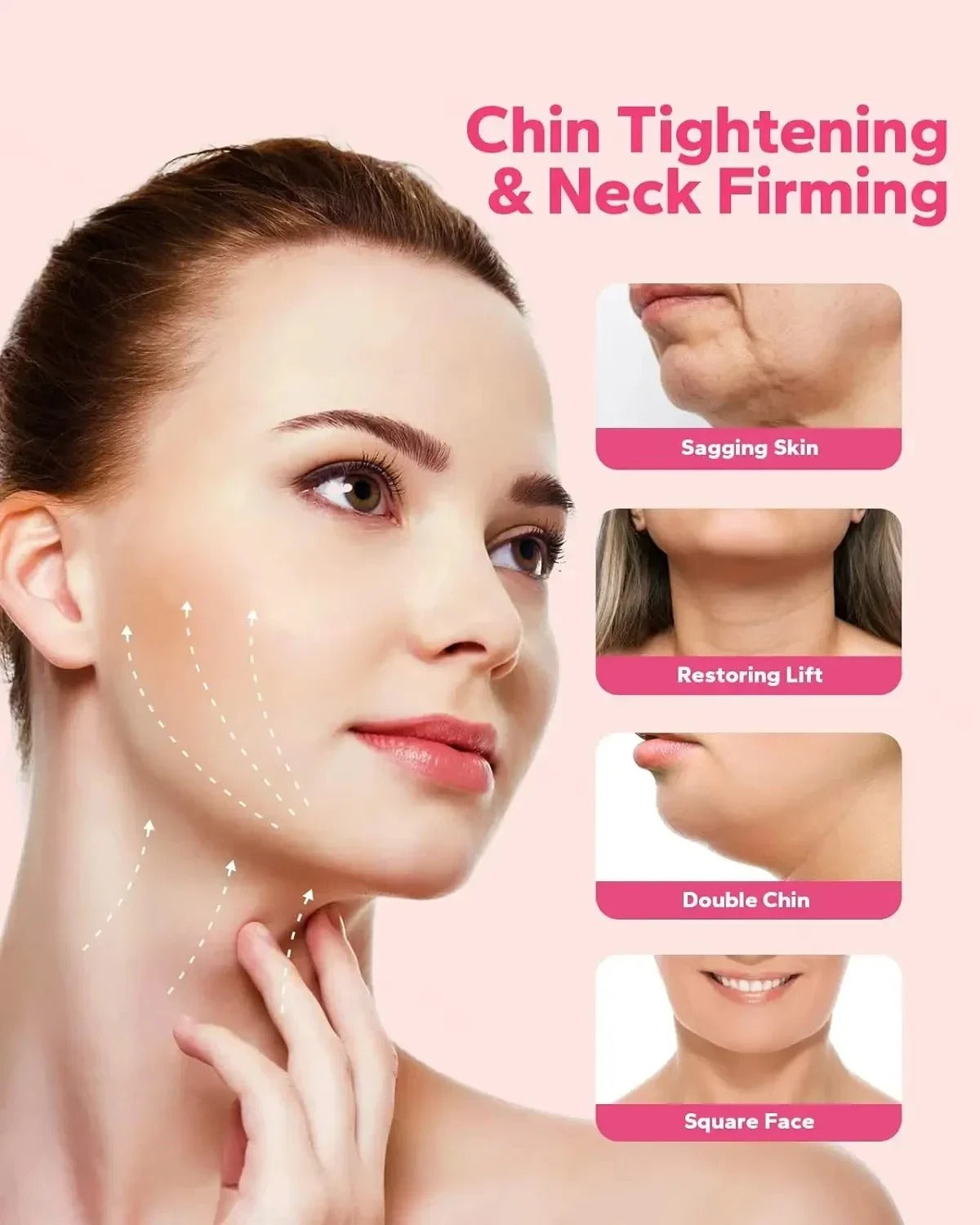 Face Slimming & Lifting Band – V-Line Shaper for Women