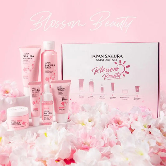 Sakura Glow Ritual – 6-Piece Skincare Set
