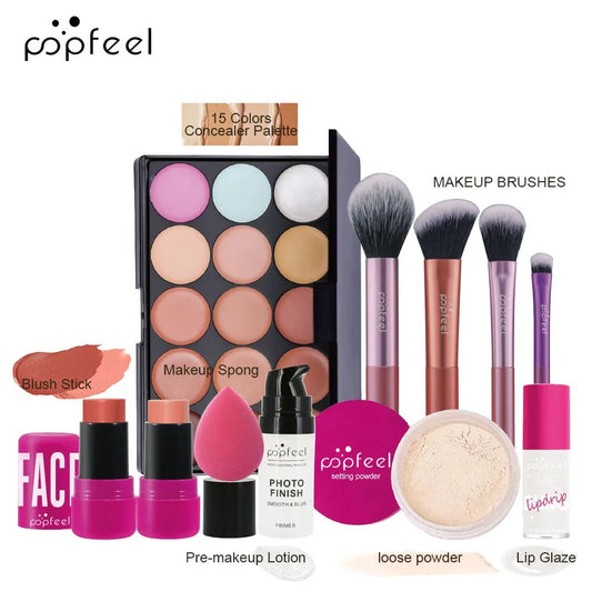 POPFEEL Makeup Kit – All-in-One Beauty Set for Her