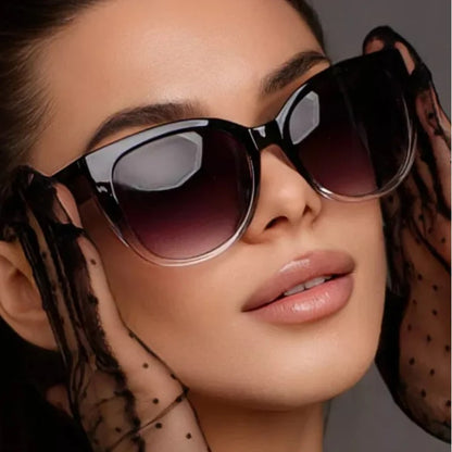 UNISEX Cat Eye Sunglasses – Designer Gradient UV400