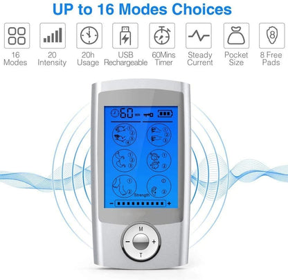 Portable Electrotherapy Massager for Pain Relief & Slimming